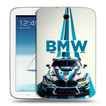 Силиконовый чехол на Samsung Galaxy Note 8.0 с принтом БМВ BMW