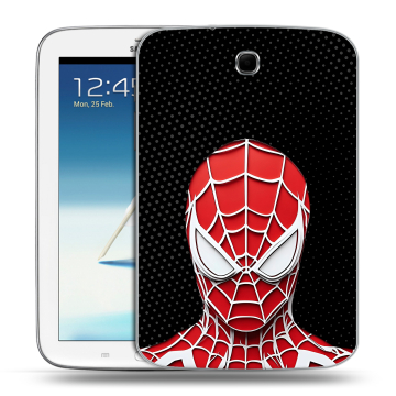 Силиконовый чехол на Samsung Galaxy Note 8.0 с принтом человек паук spiderman