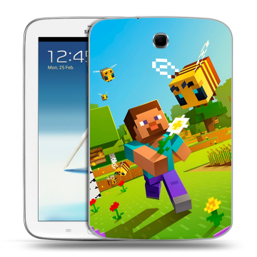 Силиконовый чехол на Samsung Galaxy Note 8.0 с принтом Майнкрафт Minecraft Силиконовый чехол на Samsung Galaxy Note 8.0 с принтом Майнкрафт Minecraft
