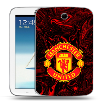 Силиконовый чехол на Samsung Galaxy Note 8.0 с принтом Manchester United
