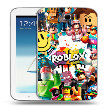 Силиконовый чехол на Samsung Galaxy Note 8.0 с принтом Roblox Роблокс Силиконовый чехол на Samsung Galaxy Note 8.0 с принтом Roblox Роблокс