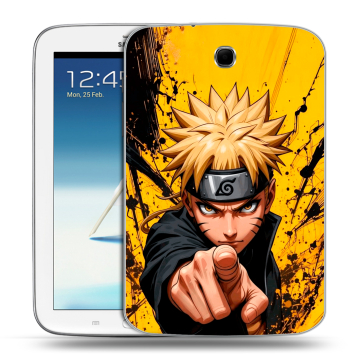 Силиконовый чехол на Samsung Galaxy Note 8.0 с принтом Naruto Наруто