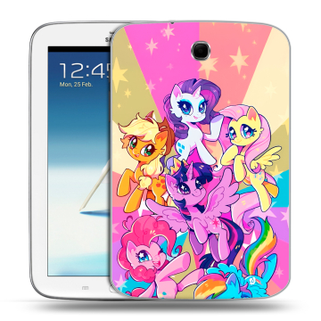 Силиконовый чехол на Samsung Galaxy Note 8.0 с принтом My little pony Дружба чудо Силиконовый чехол на Samsung Galaxy Note 8.0 с принтом My little pony Дружба чудо