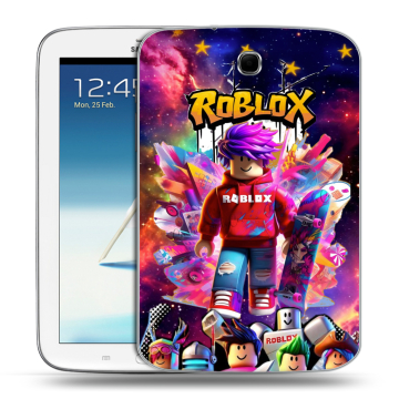 Силиконовый чехол на Samsung Galaxy Note 8.0 с принтом Roblox Роблокс Силиконовый чехол на Samsung Galaxy Note 8.0 с принтом Roblox Роблокс