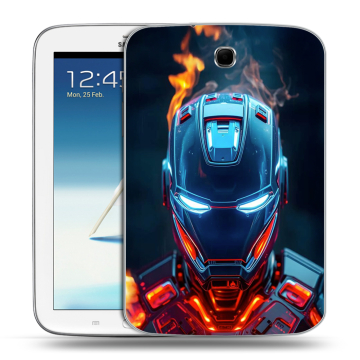 Силиконовый чехол на Samsung Galaxy Note 8.0 с принтом IronMan Железный человек