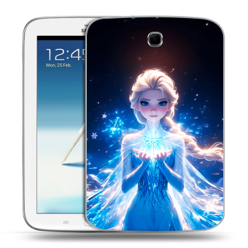 Силиконовый чехол на Samsung Galaxy Note 8.0 с принтом Холодное сердце Frozen