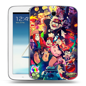 Силиконовый чехол на Samsung Galaxy Note 8.0 с принтом Gravity Falls Гравити Фолз