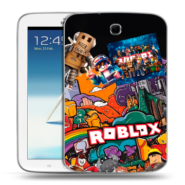 Силиконовый чехол на Samsung Galaxy Note 8.0 с принтом Roblox Роблокс Силиконовый чехол на Samsung Galaxy Note 8.0 с принтом Roblox Роблокс