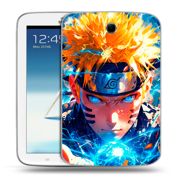 Силиконовый чехол на Samsung Galaxy Note 8.0 с принтом Аниме Наруто Naruto