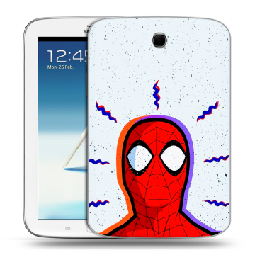 Силиконовый чехол на Samsung Galaxy Note 8.0 с принтом Spiderman Человек паук