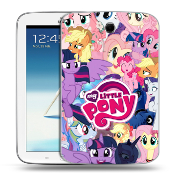 Силиконовый чехол на Samsung Galaxy Note 8.0 с принтом My little pony Дружба чудо