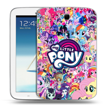 Силиконовый чехол на Samsung Galaxy Note 8.0 с принтом My little pony Дружба чудо