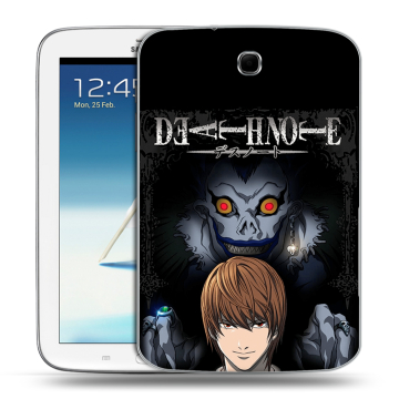 Силиконовый чехол на Samsung Galaxy Note 8.0 с принтом Death note Тетрадь смерти