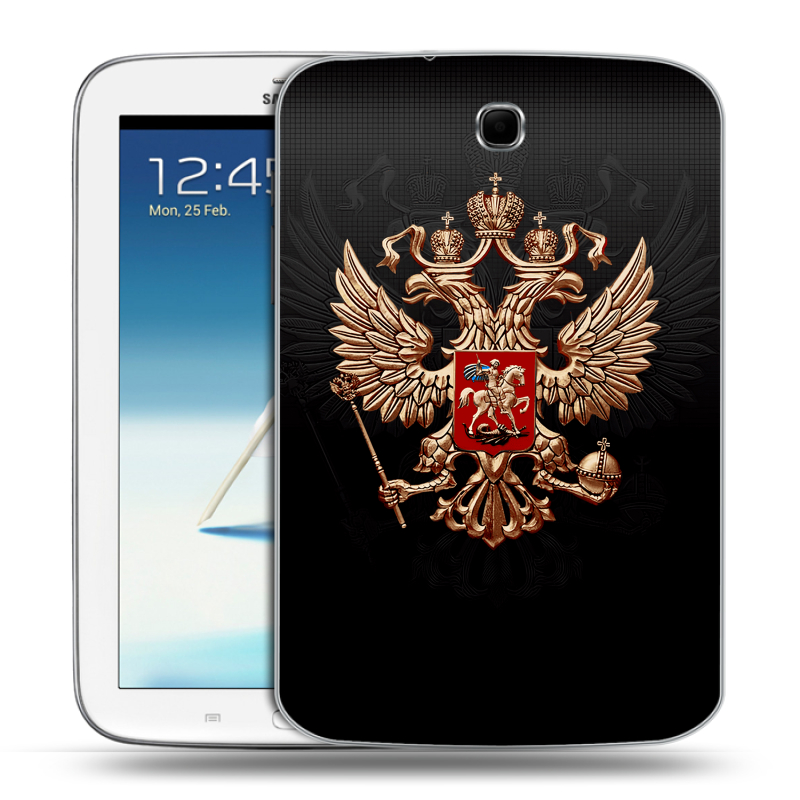 Силиконовый чехол на Samsung Galaxy Note 8.0 с принтом Герб России Силиконовый чехол на Samsung Galaxy Note 8.0 с принтом Герб России