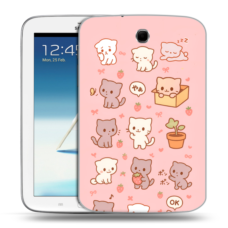 Силиконовый чехол на Samsung Galaxy Note 8.0 с принтом Hello Kitty Хелоу Кити Силиконовый чехол на Samsung Galaxy Note 8.0 с принтом Hello Kitty Хелоу Кити