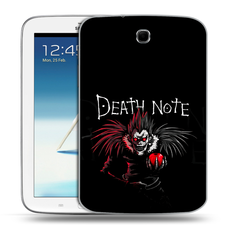 Силиконовый чехол на Samsung Galaxy Note 8.0 с принтом Death note Тетрадь смерти Силиконовый чехол на Samsung Galaxy Note 8.0 с принтом Death note Тетрадь смерти