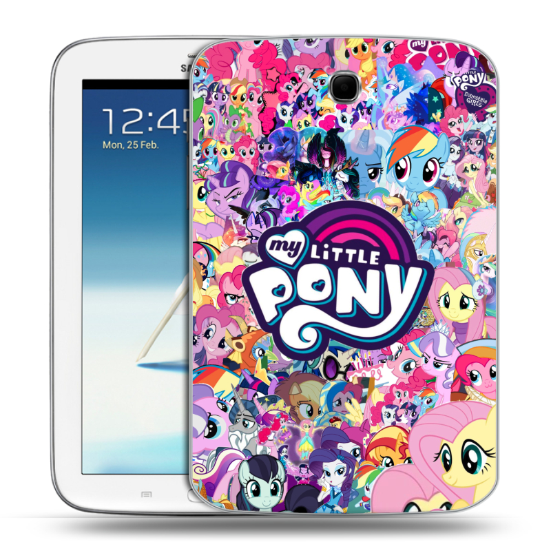 Силиконовый чехол на Samsung Galaxy Note 8.0 с принтом My little pony Дружба чудо Силиконовый чехол на Samsung Galaxy Note 8.0 с принтом My little pony Дружба чудо