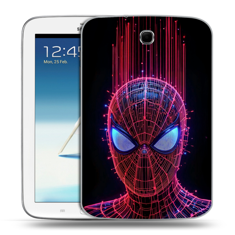Силиконовый чехол на Samsung Galaxy Note 8.0 с принтом Spiderman Человек паук Силиконовый чехол на Samsung Galaxy Note 8.0 с принтом Spiderman Человек паук