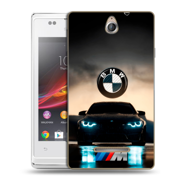 Силиконовый чехол на Sony Xperia E с принтом БМВ BMW Силиконовый чехол на Sony Xperia E с принтом БМВ BMW