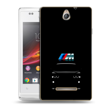 Силиконовый чехол на Sony Xperia E с принтом БМВ BMW Силиконовый чехол на Sony Xperia E с принтом БМВ BMW