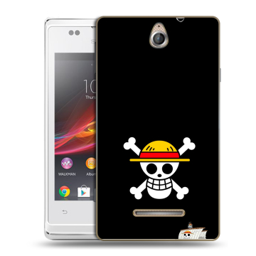 Силиконовый чехол на Sony Xperia E с принтом One Piece Ван Пис