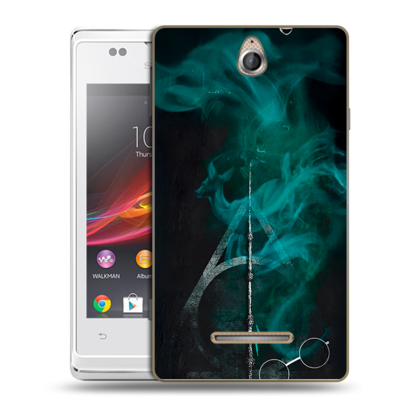 Силиконовый чехол на Sony Xperia E с принтом Гарри Поттер Harry Potter Силиконовый чехол на Sony Xperia E с принтом Гарри Поттер Harry Potter
