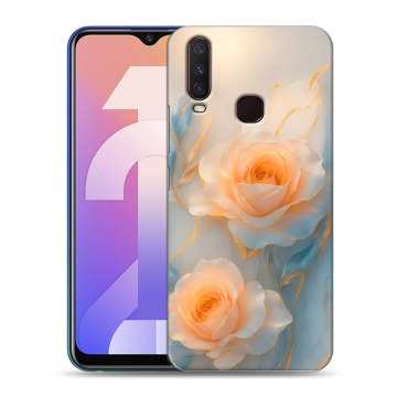 Силиконовый чехол на Vivo Y12 с принтом Женский Силиконовый чехол на Vivo Y12 с принтом Женский