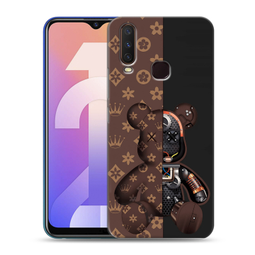 Силиконовый чехол на Vivo Y12 с принтом Луи робот