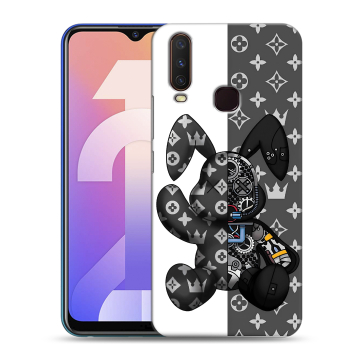 Силиконовый чехол на Vivo Y12 с принтом Луи робот