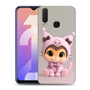 Силиконовый чехол на Vivo Y12 с принтом Куроми Kuromi 
