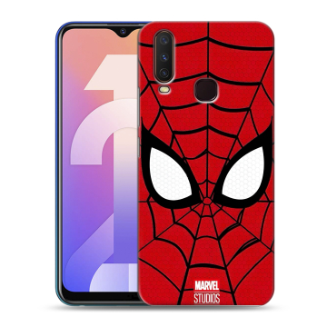 Силиконовый чехол на Vivo Y12 с принтом человек паук spiderman Силиконовый чехол на Vivo Y12 с принтом человек паук spiderman
