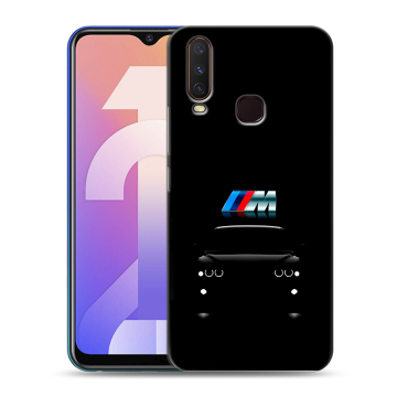 Силиконовый чехол на Vivo Y12 с принтом БМВ BMW Силиконовый чехол на Vivo Y12 с принтом БМВ BMW