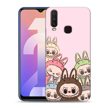Силиконовый чехол на Vivo Y12 с принтом Лабубу