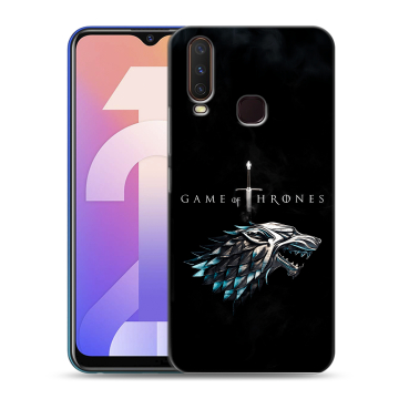 Силиконовый чехол на Vivo Y12 с принтом Игра Престолов Game Thrones