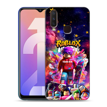 Силиконовый чехол на Vivo Y12 с принтом Roblox Роблокс Силиконовый чехол на Vivo Y12 с принтом Roblox Роблокс