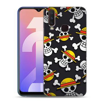 Силиконовый чехол на Vivo Y12 с принтом One Piece Ван Пис