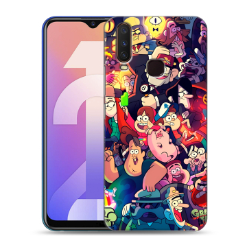 Силиконовый чехол на Vivo Y12 с принтом Gravity Falls Гравити Фолз