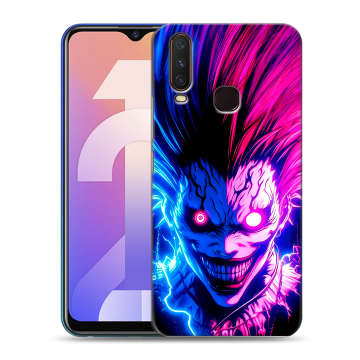 Силиконовый чехол на Vivo Y12 с принтом Death note Тетрадь смерти