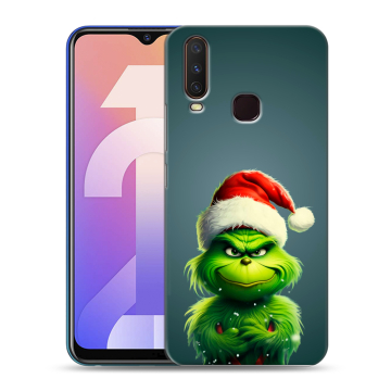 Силиконовый чехол на Vivo Y12 с принтом Новый год
