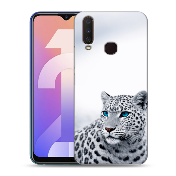 Силиконовый чехол на Vivo Y12 с принтом женский