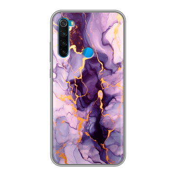 Силиконовый чехол на Xiaomi RedMi Note 8 с принтом Мрамор Силиконовый чехол на Xiaomi RedMi Note 8 с принтом Мрамор
