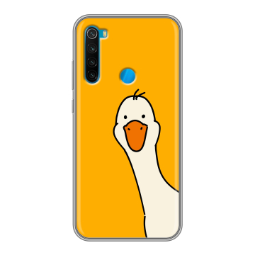 Силиконовый чехол на Xiaomi RedMi Note 8 с принтом Утка