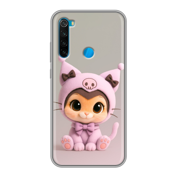 Силиконовый чехол на Xiaomi RedMi Note 8 с принтом Куроми Kuromi Силиконовый чехол на Xiaomi RedMi Note 8 с принтом Куроми Kuromi