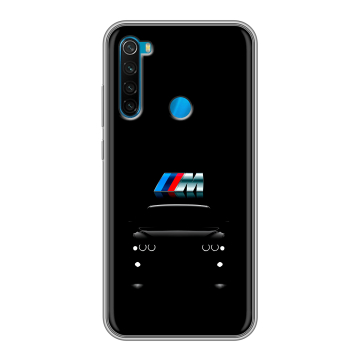 Силиконовый чехол на Xiaomi RedMi Note 8 с принтом БМВ BMW
