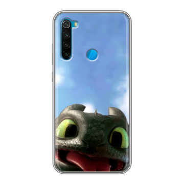 Силиконовый чехол на Xiaomi RedMi Note 8 с принтом Как приручить дракона Силиконовый чехол на Xiaomi RedMi Note 8 с принтом Как приручить дракона