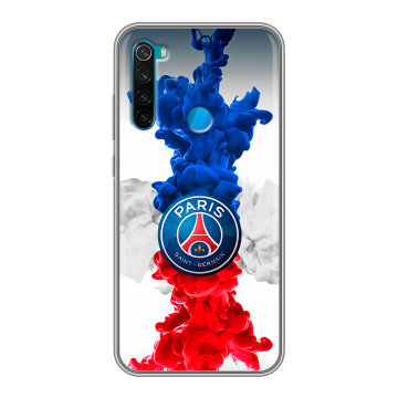 Силиконовый чехол на Xiaomi RedMi Note 8 с принтом PSG ПСЖ Силиконовый чехол на Xiaomi RedMi Note 8 с принтом PSG ПСЖ