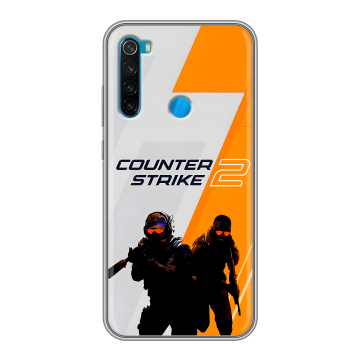 Силиконовый чехол на Xiaomi RedMi Note 8 с принтом Counter Strike Силиконовый чехол на Xiaomi RedMi Note 8 с принтом Counter Strike