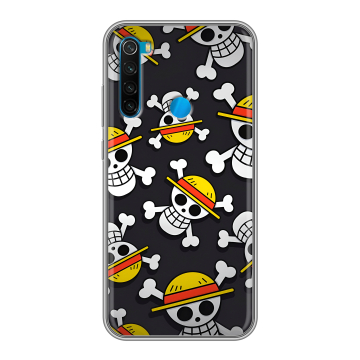 Силиконовый чехол на Xiaomi RedMi Note 8 с принтом One Piece Ван Пис Силиконовый чехол на Xiaomi RedMi Note 8 с принтом One Piece Ван Пис