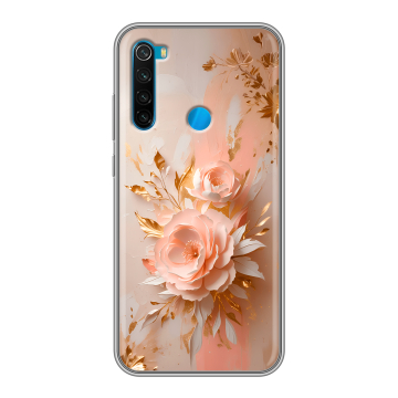 Силиконовый чехол на Xiaomi RedMi Note 8 с принтом женский Силиконовый чехол на Xiaomi RedMi Note 8 с принтом женский