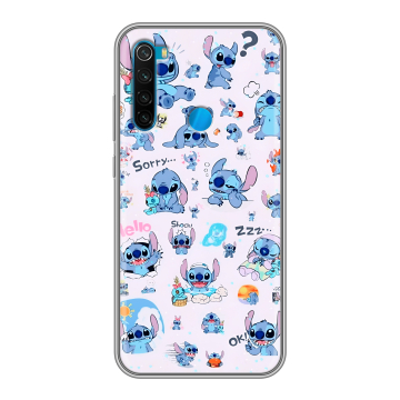 Силиконовый чехол на Xiaomi RedMi Note 8 с принтом Лило и Стич Силиконовый чехол на Xiaomi RedMi Note 8 с принтом Лило и Стич